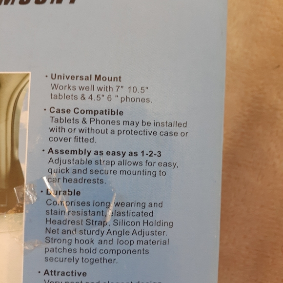 Universal Car Headrest mount - Picture 4 of 7